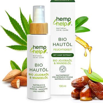 Hautöl Bio – Feuchtigkeitspflege für Gesicht, Körper & Haare